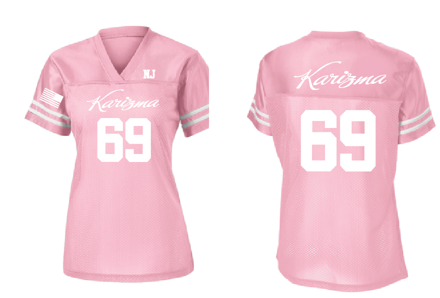 Pink Football Jersey