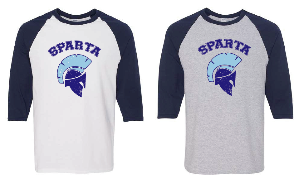 Gildan - Heavy Cotton™ Raglan Three-Quarter Sleeve T-Shirt