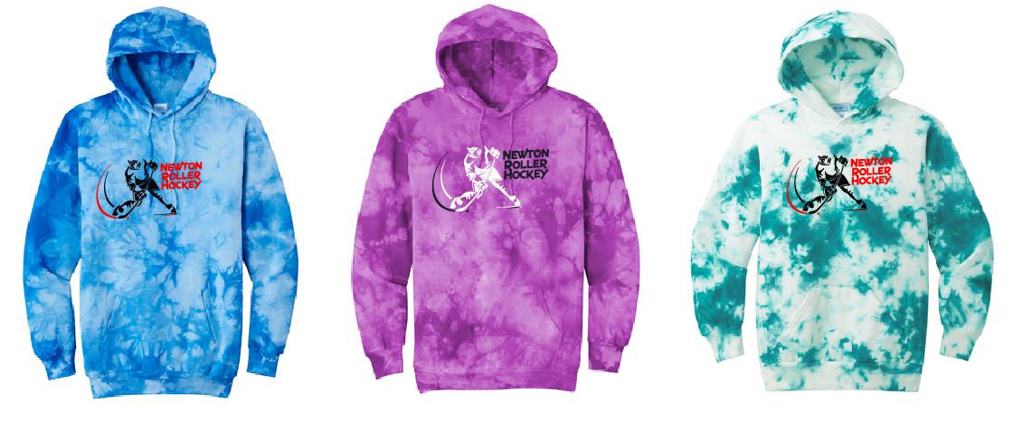 Port & Company® Youth Crystal Tie-Dye Pullover Hoodie