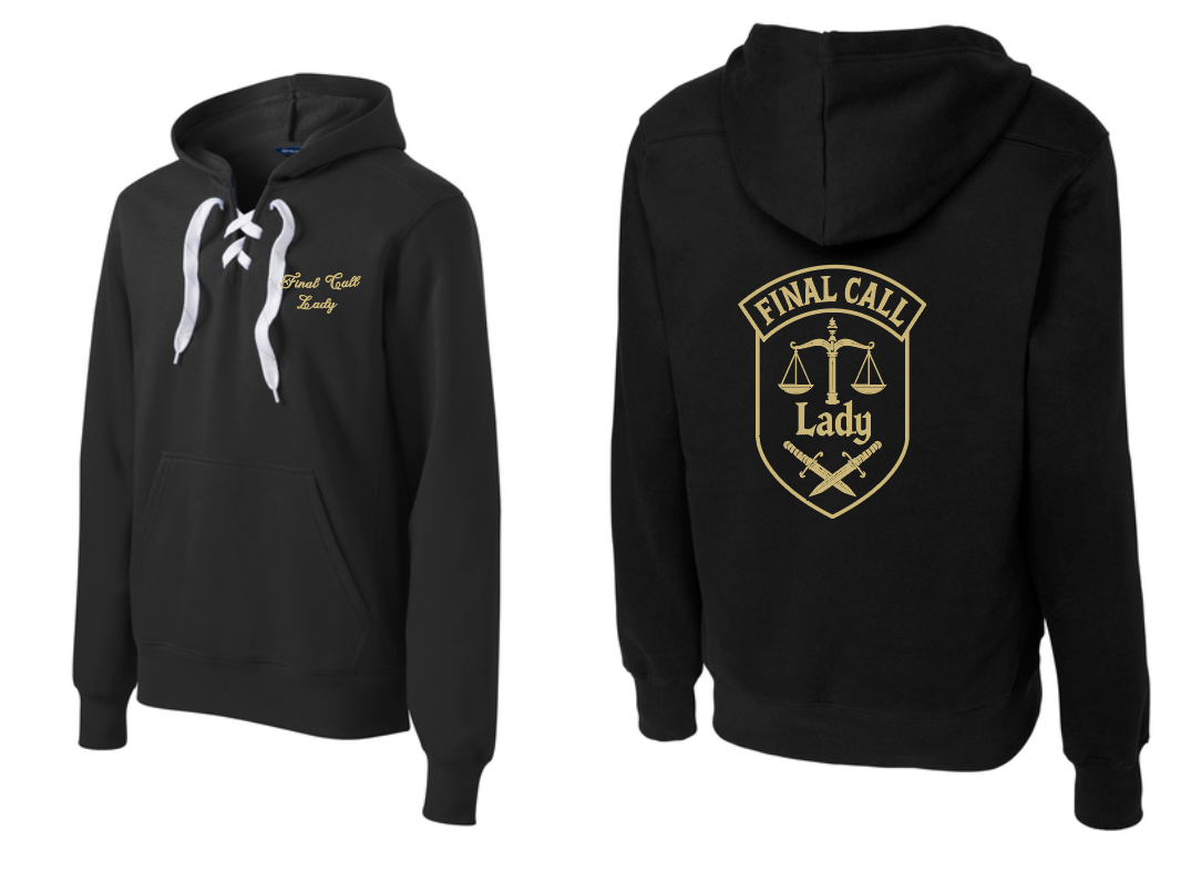 Sport-Tek® Lace Up Pullover Hooded Sweatshirt
