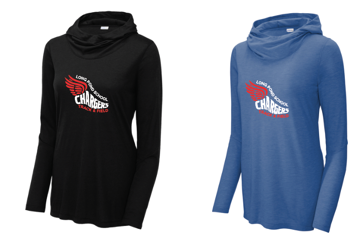 Sport-Tek® Women's PosiCharge® Tri-Blend Wicking Long Sleeve Hoodie