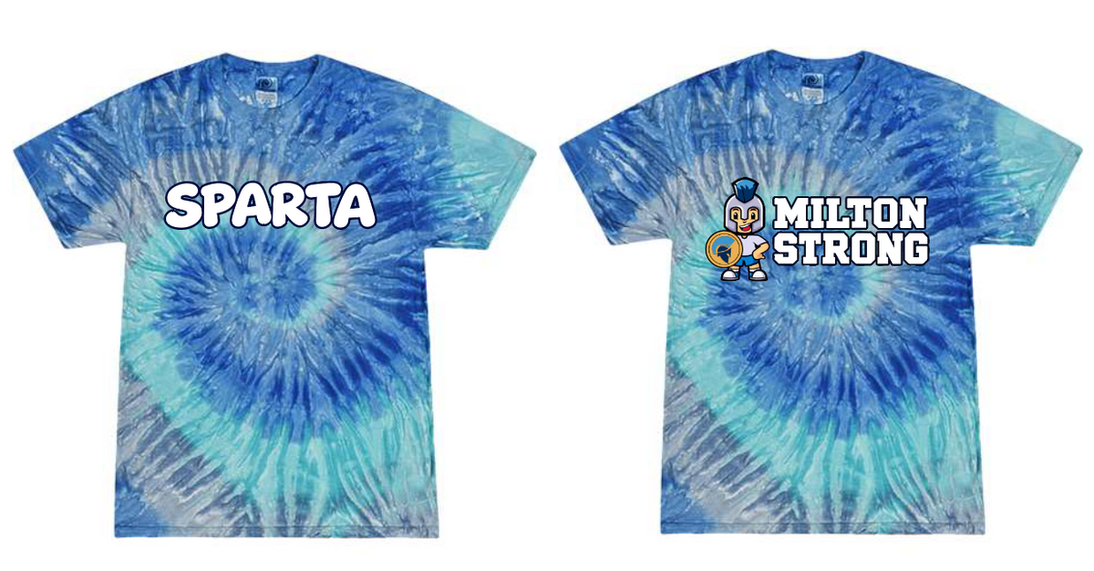 Toddler & Youth Multi-Color Tie-Dyed T-Shirt