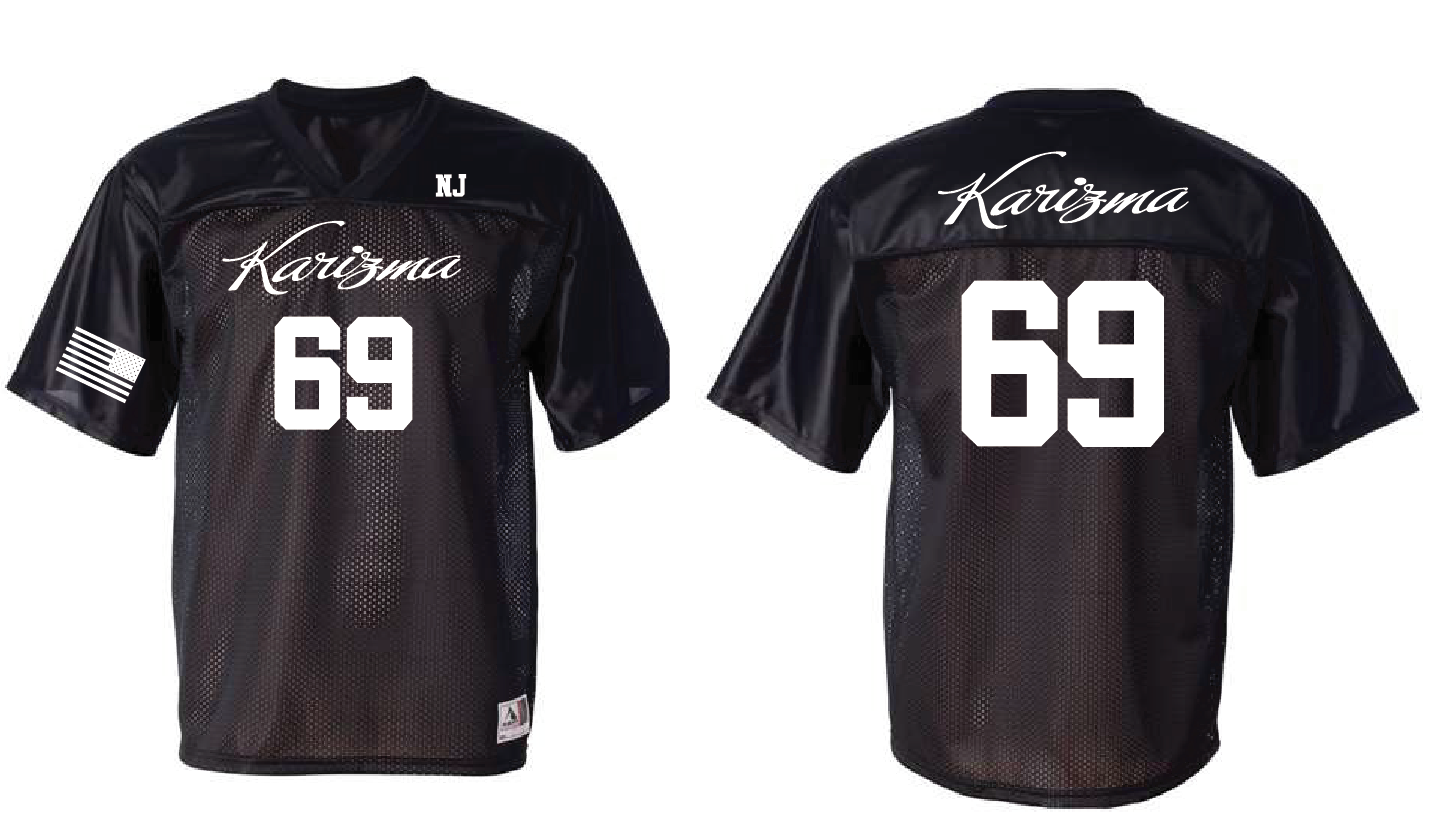 Black Football Jersey