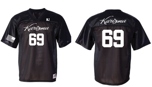 Black Football Jersey