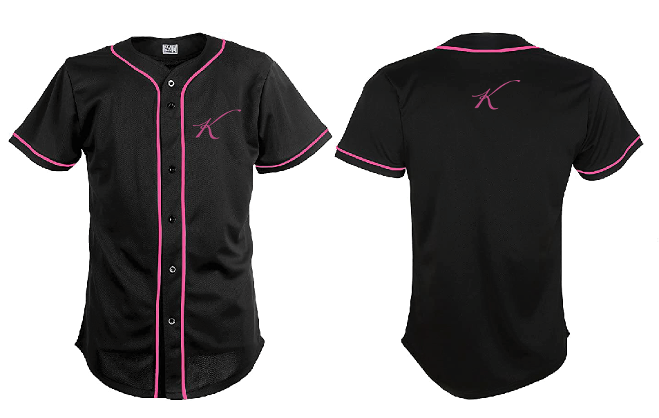 Black with Pink Jersey