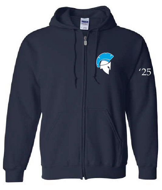 Navy Zip Up