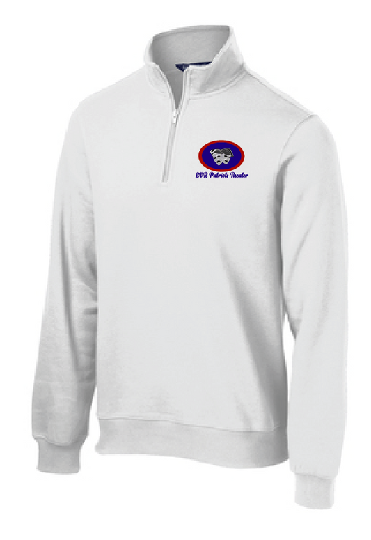 White 1/4 Zip