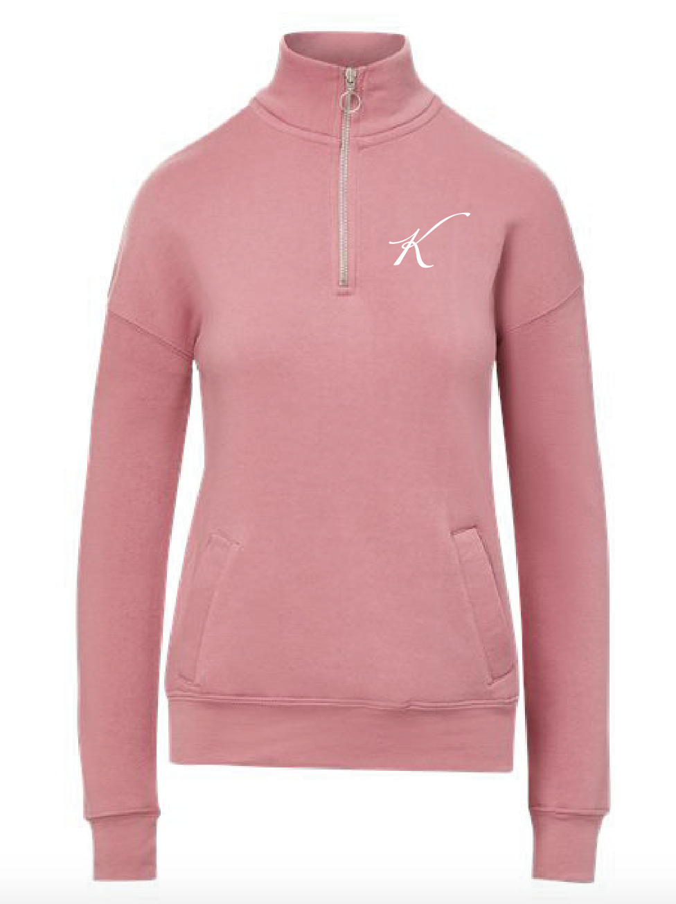 Dusty Pink 1/4 Zip