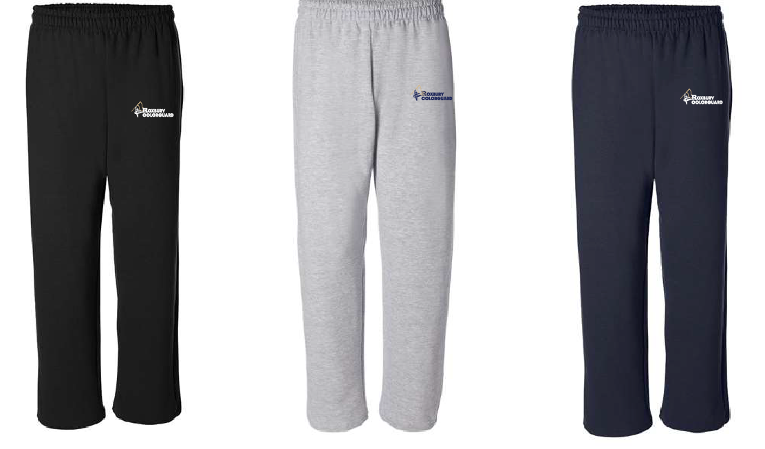 Open-Bottom Sweatpants