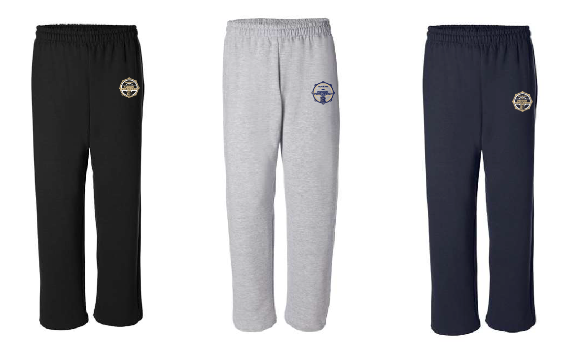Open-Bottom Sweatpants