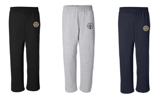 Open-Bottom Sweatpants