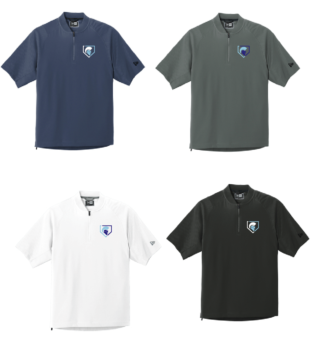 New Era® Cage Short Sleeve 1/4-Zip Jacket