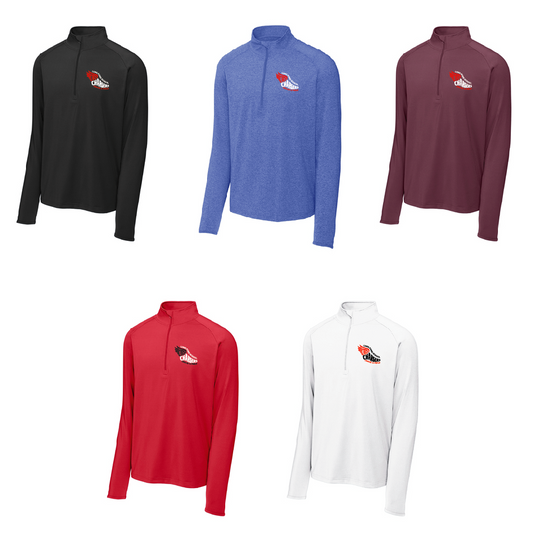 Sport-Tek® Sport-Wick® Stretch 1/4-Zip Pullover