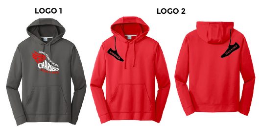 YOUTH Port & Company® Performance Fleece Pullover Hooded Sweatshirt