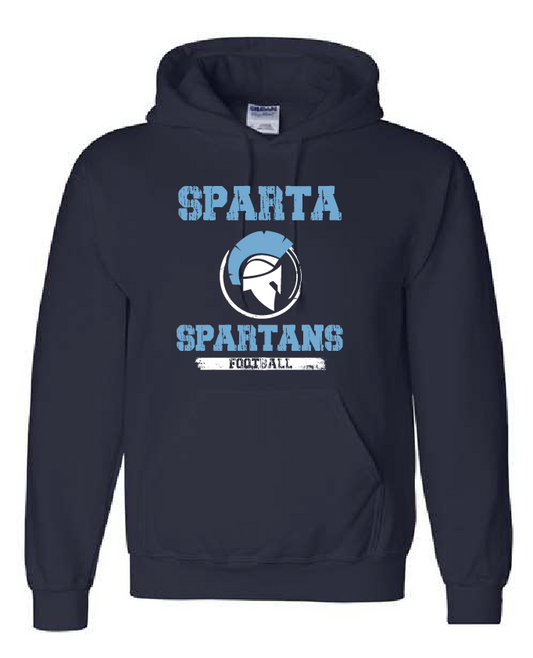 Navy Cotton Hoodie