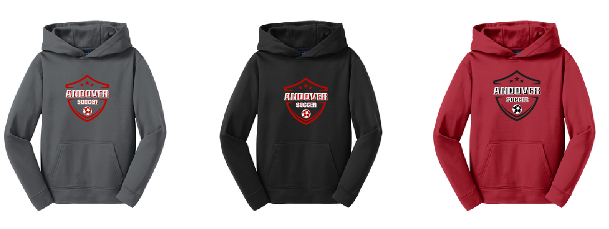 Sport-Tek® Youth Sport-Wick® Fleece Hooded Pullover