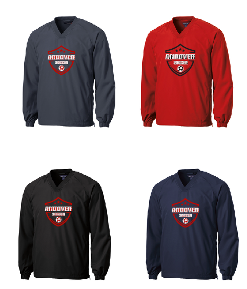 Sport-Tek® V-Neck Raglan Wind Shirt