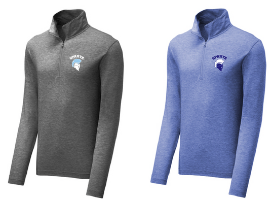 Sport-Tek ® PosiCharge ® Tri-Blend Wicking 1/4-Zip Pullover