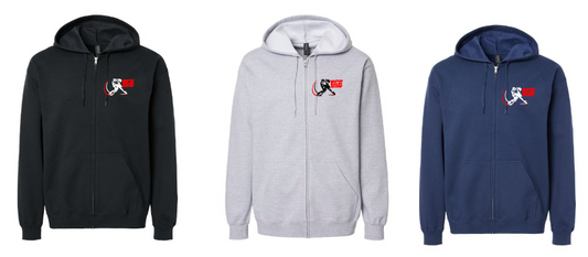 Softstyle® Full-Zip Hooded Sweatshirt