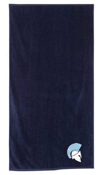 Q-Tees - Velour Beach Towel