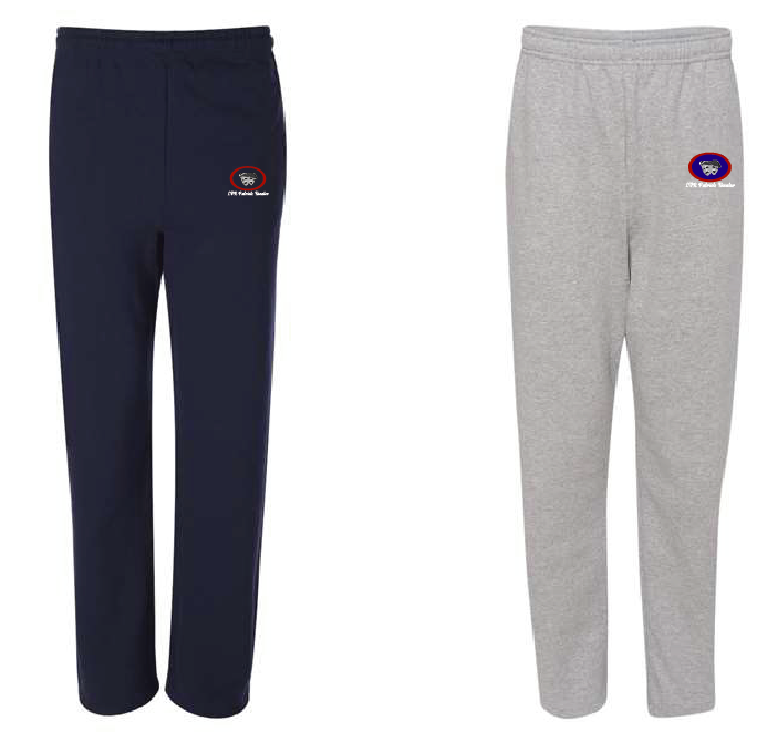 Unisex NuBlend® Open-Bottom Sweatpants with Pockets