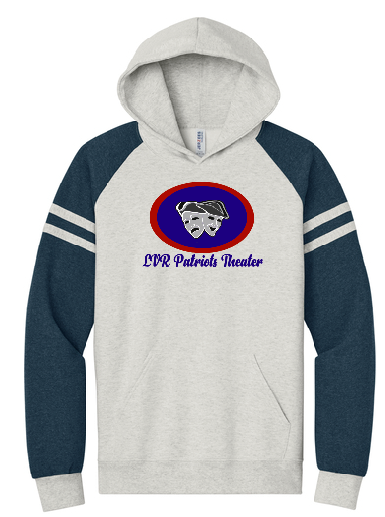Jerzees® Unisex NuBlend® Varsity Colorblock Hooded Sweatshirt