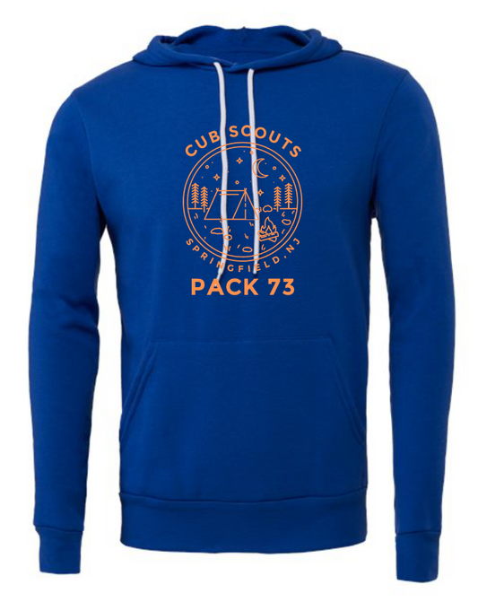 Unisex Sponge Fleece Hoodie Sweatshirt