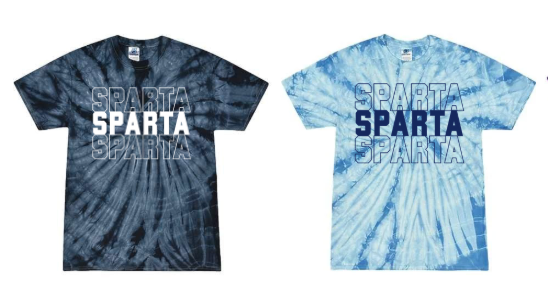 Unisex Multi-Color Tie-Dyed T-Shirt- ADULT