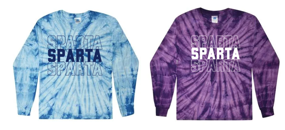 Youth Tie-Dyed Long Sleeve T-Shirt