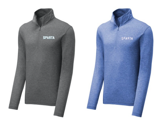 Sport-Tek ® PosiCharge ® Tri-Blend Wicking 1/4-Zip Pullover