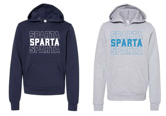 Bella + Canvas Youth Sponge Fleece Hoodie Sweatshirt