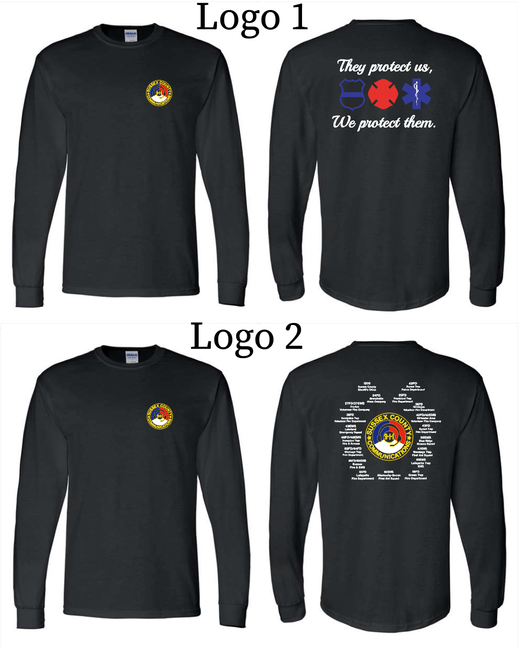 Unisex DryBlend® 50/50 Long Sleeve T-Shirt