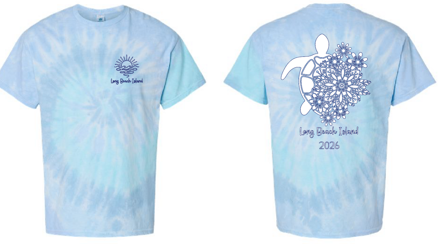 Unisex Multi-Color Tie-Dyed T-Shirt