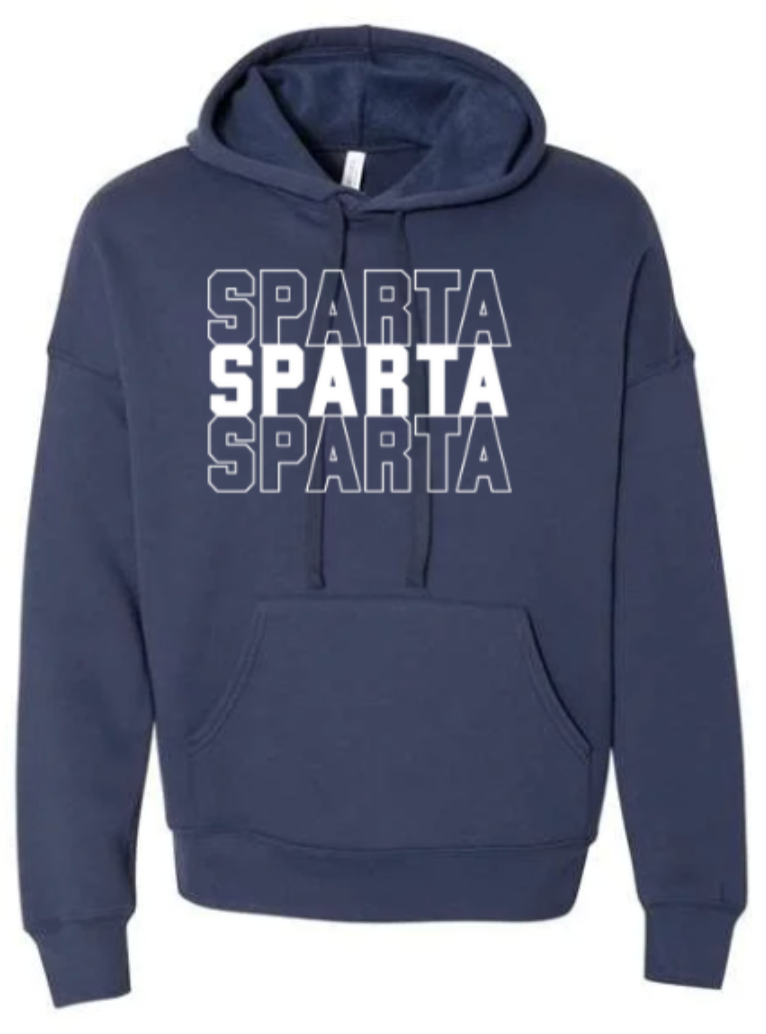 Bella + Canvas Unisex Sponge Fleece Drop Shoulder Hoodie Sweatshirt
