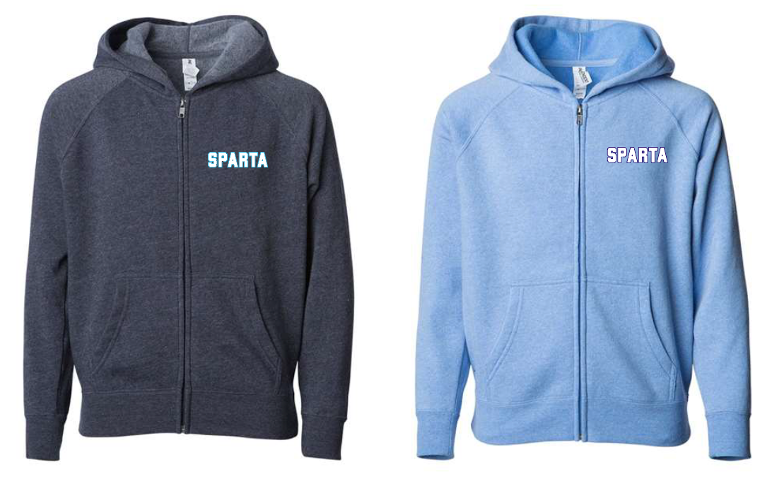 Youth Lightweight Special Blend Raglan Zip Hood