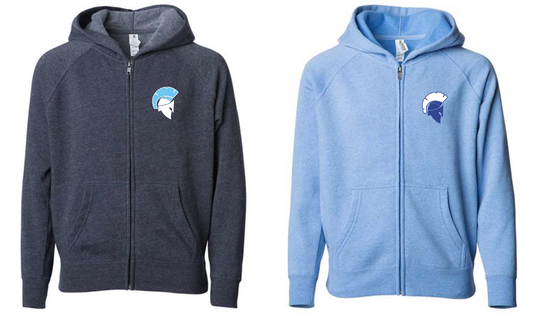 Youth Lightweight Special Blend Raglan Zip Hood