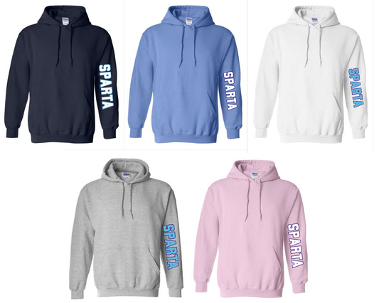 Heavy Blend™ Hooded Sweatshirt (Sleeve logo)