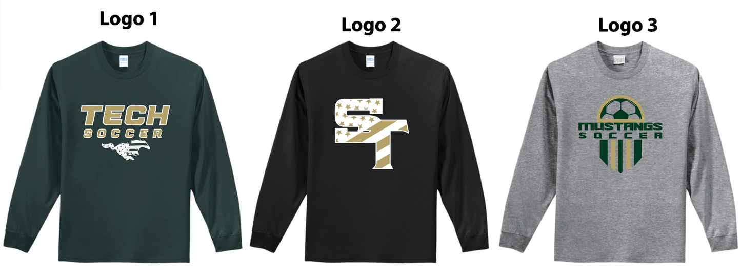 Port & Co® Long Sleeve Core Blend Tee