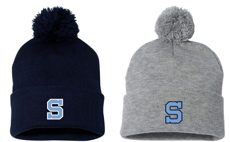 Pom-Pom Cuffed Beanie
