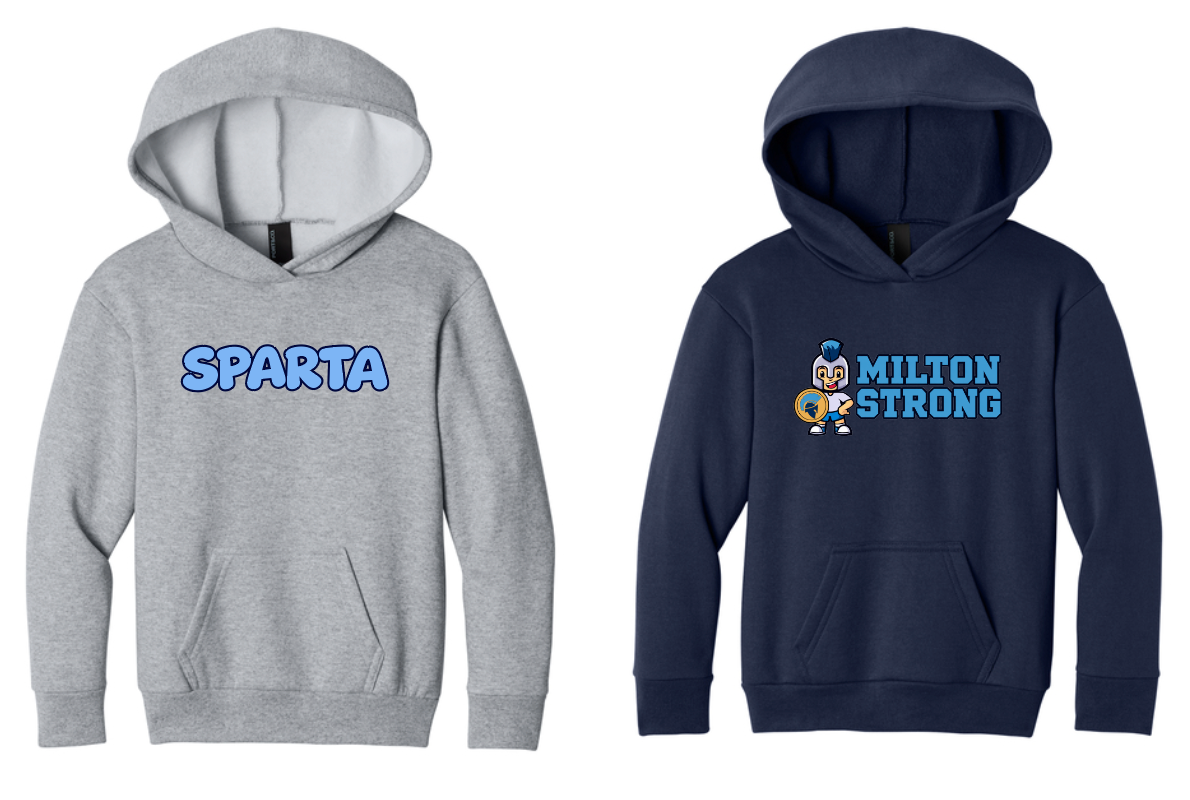 Port & Co® Youth Easy Fleece Pullover Hooded Sweatshirt